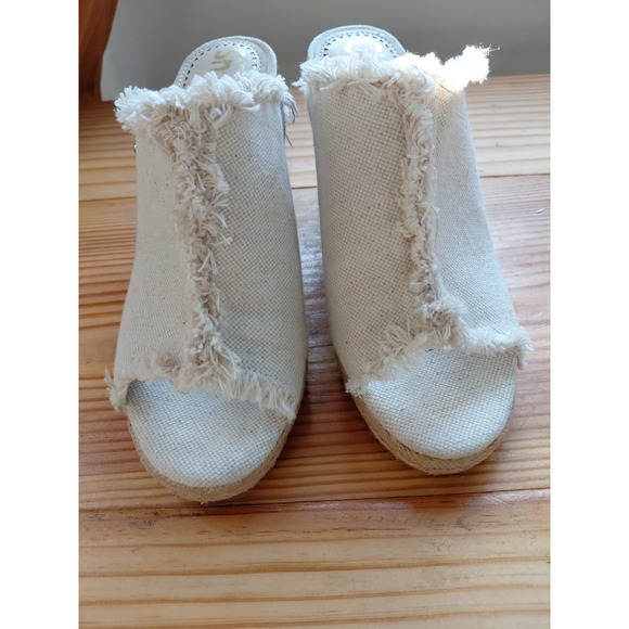 Sam Edelman Circus Baker Wedges in Cream size 6.5 - Picture 2 of 7